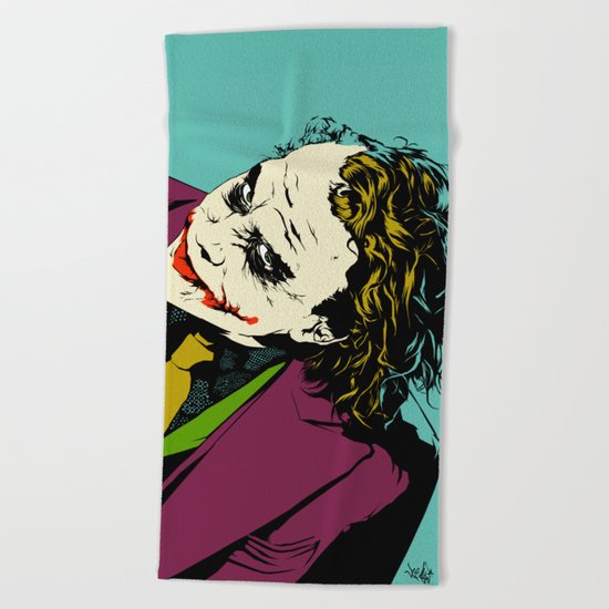 Joker So Serious Beach Towel