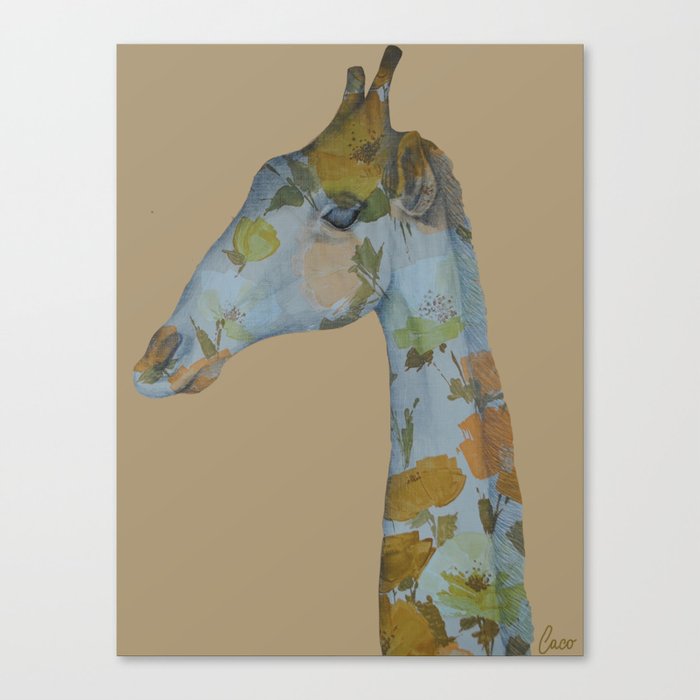 жираф Canvas Print