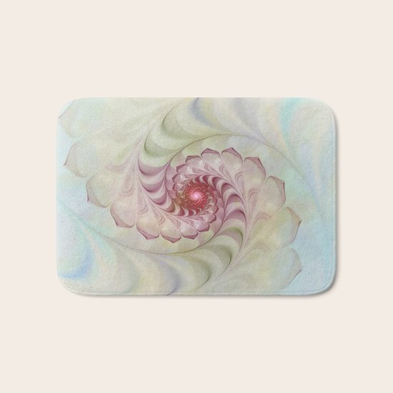 Pastel Spiral Bath Mat
