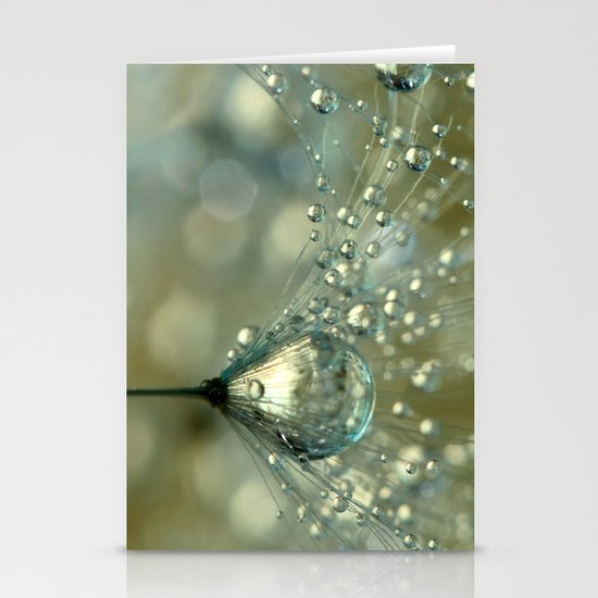 Gold Sparkles Stationery Cards