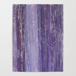 Purple Woodland Poster