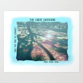 The Great Outdoors - Trees7 Art Print