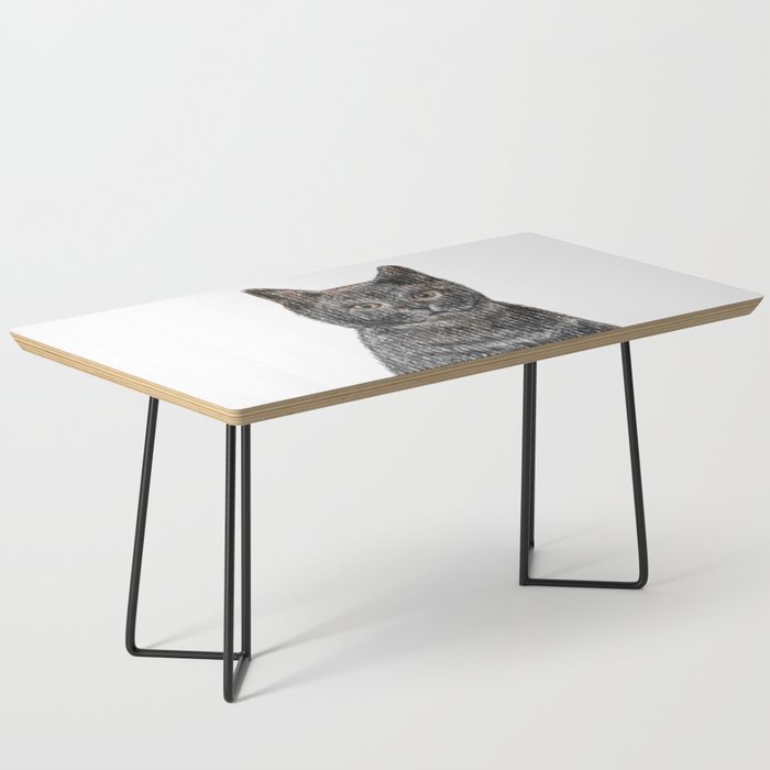 Black Cat Coffee Table By Mimihuang