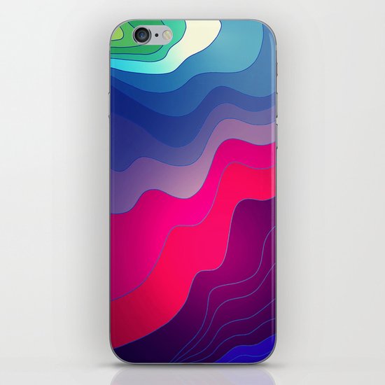 BLURRED LINES iPhone & iPod Skin