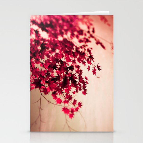 Fall Leaves Stationery Cards