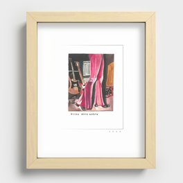 disco with gusto Recessed Framed Print