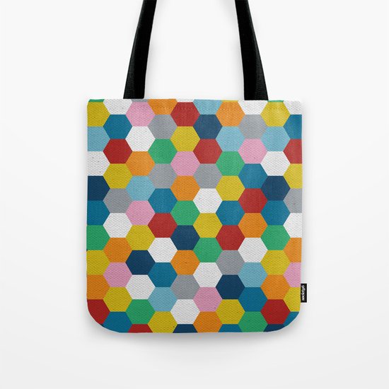 Honeycomb 3 Tote Bag