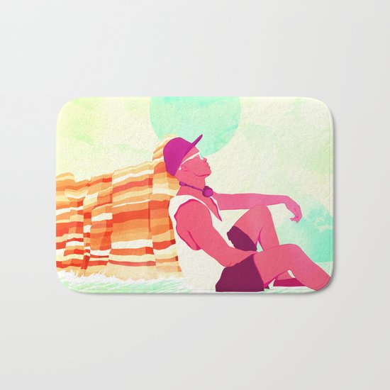 Ocean Noise Bath Mat