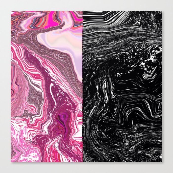 Parallel Worlds  Canvas Print