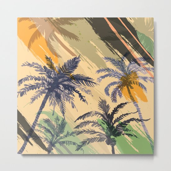 Palm Beach, summer Metal Print