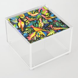Exotic birds Acrylic Box