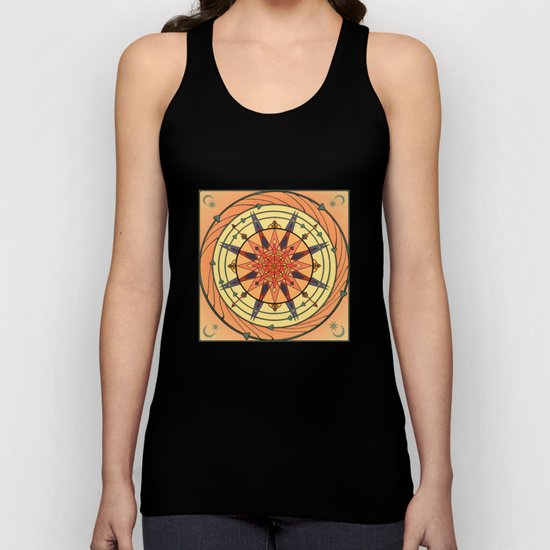 Radiating Sun Unisex Tank Top