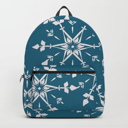Winter Snowflake Pattern Backpack