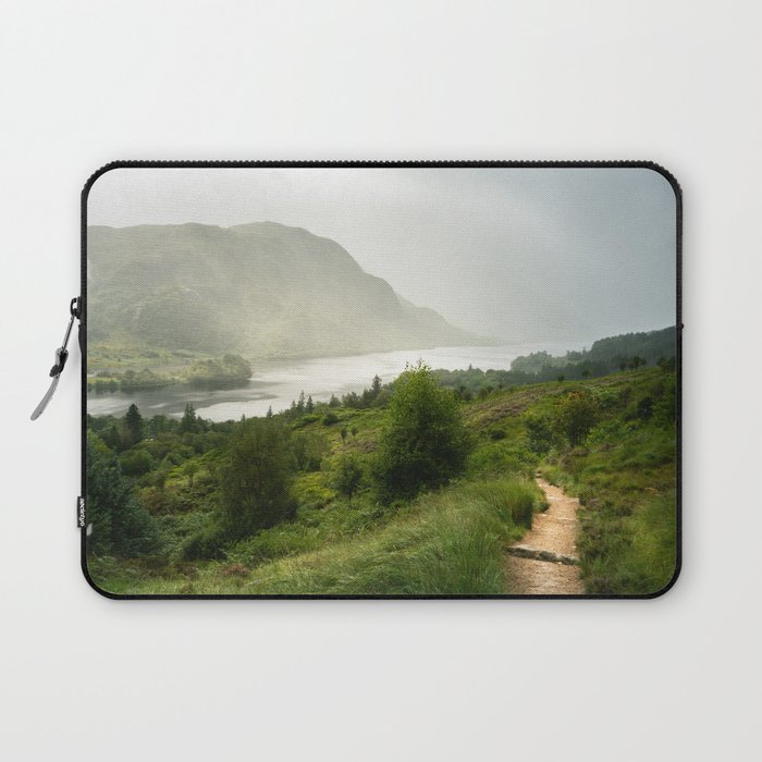 Scottish Highlands Landscape Panorama Laptop Sleeve