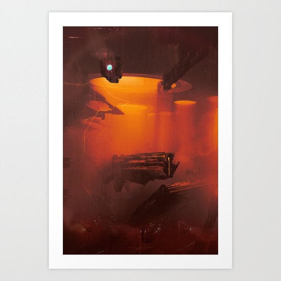 Against the dissidents Art Print