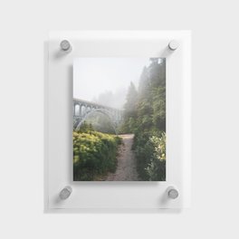 Oregon Coast | Path to the Bridge | Surreal Collage Floating Acrylic Print