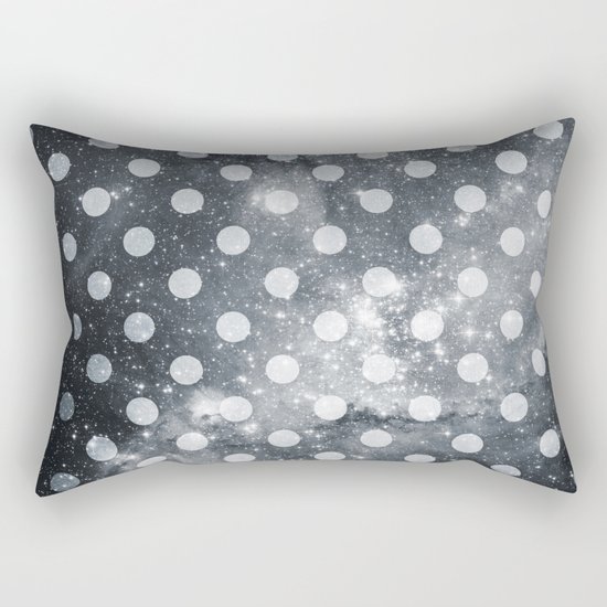 Polka Universe Rectangular Pillow