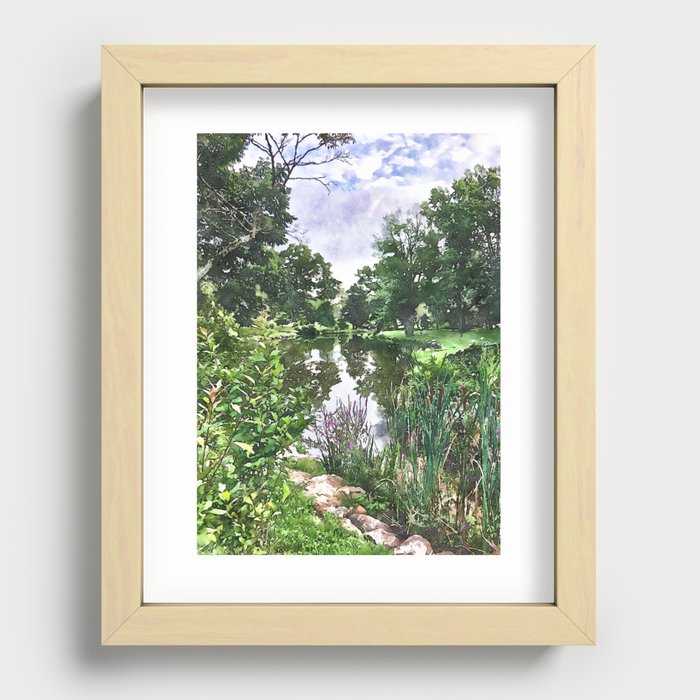 View at Binney Park Recessed Framed Print