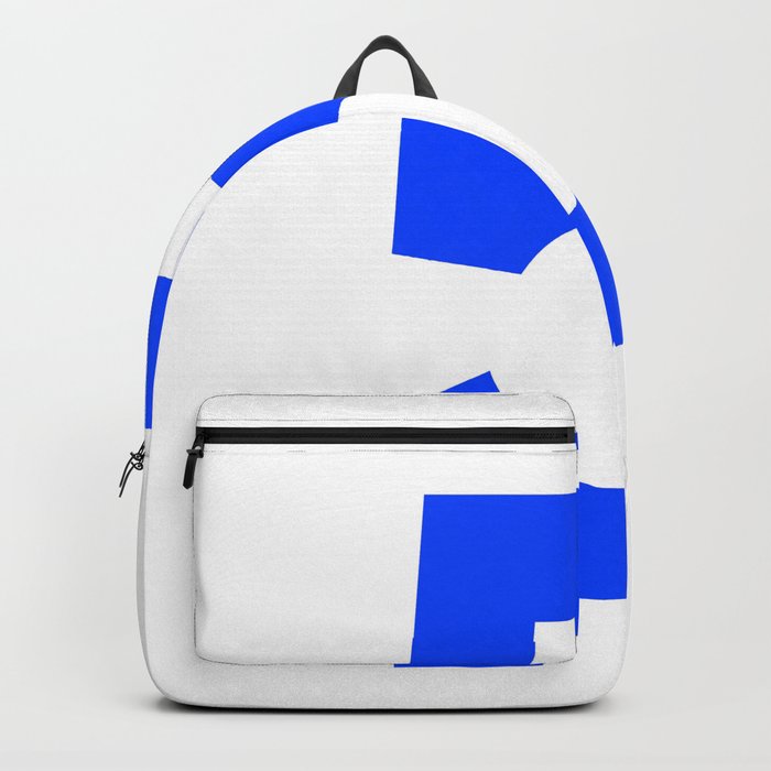 Number 5 (Blue & White) Backpack