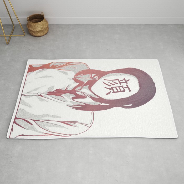 No Face Sad Japanese Anime Aesthetic Rug By Poser Boy Society6