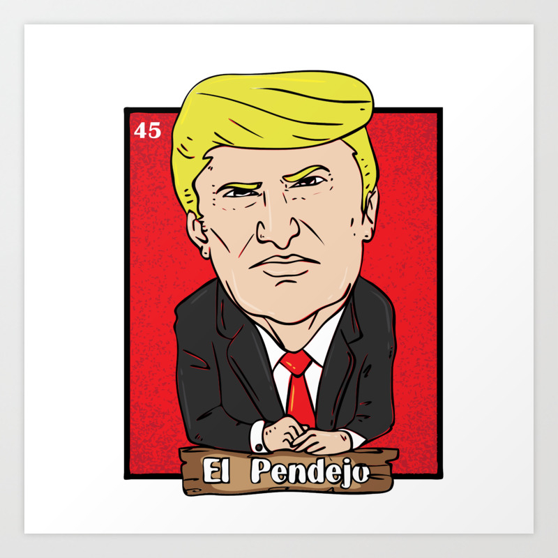 El Pendejo Trump Mexican Lottery Funny Parody Ceramic Coffee Mug Tea Cup
