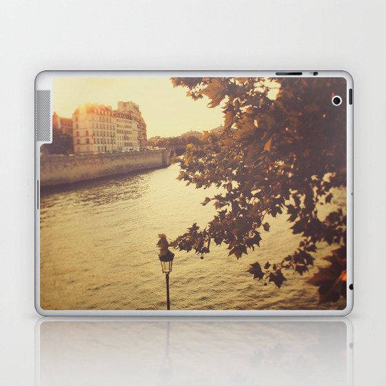 Paris sunset Laptop & iPad Skin