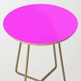 Overflowing Pink Side Table