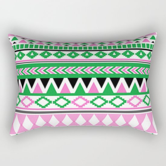 Tribal Pattern 07 Rectangular Pillow