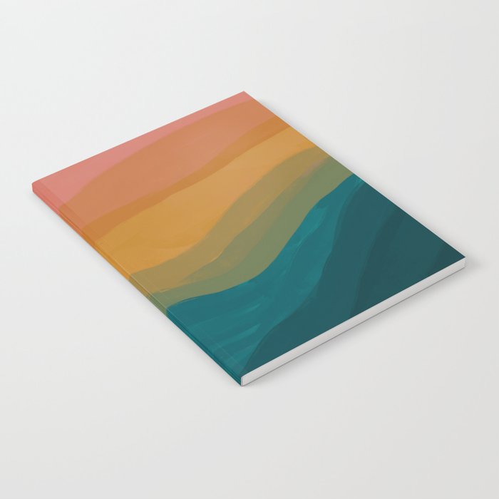 Desert Mountains In Color Notebook