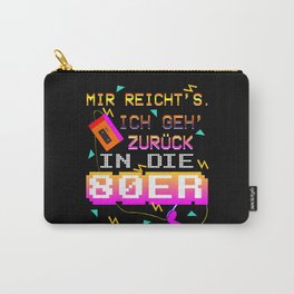 80s Retro 80s Pixel Saying Carry-All Pouch