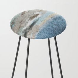Cloudy, Chilly Night  Counter Stool