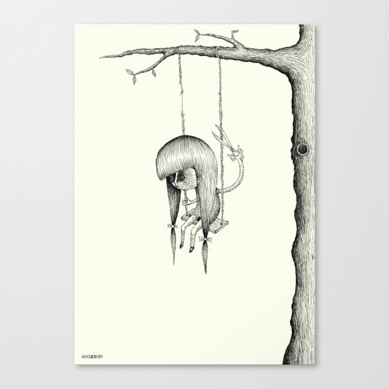 'Swing' Canvas Print