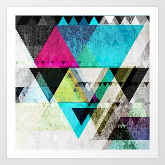 Graphic 4 X Art Print