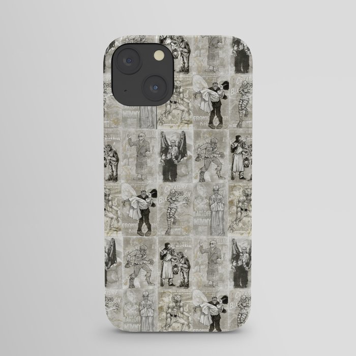 Universal Monster Pattern iPhone Case