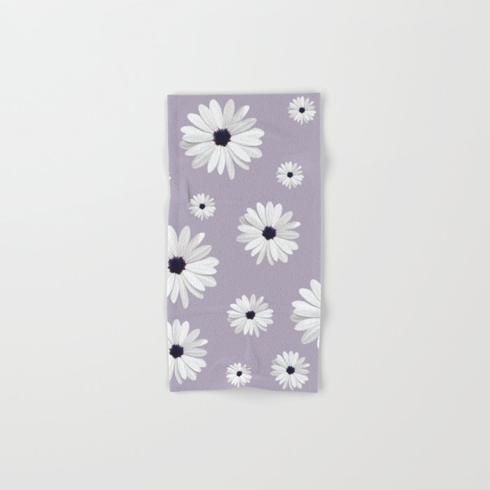 Low Poly African Daisy Hand & Bath Towel by Erin Frances Campbell ...