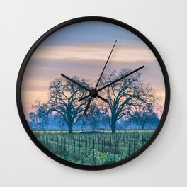 Countryside Sunrise Wall Clock