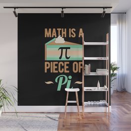Funny Pi Day Wall Mural