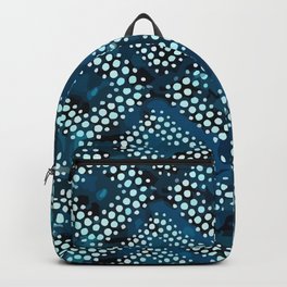 ULTRAMAR Backpack | Ultamar, Blueblood, Ocean, Marineriviera, Bleu, Triangle, Navy, Altamar, Sea, Watercolor 