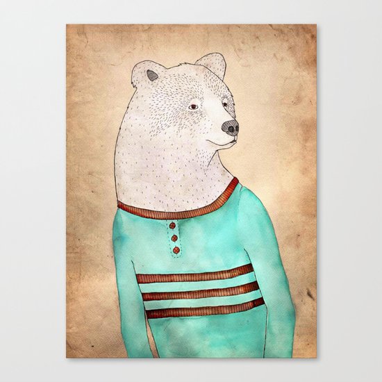 Señor Oso Canvas Print