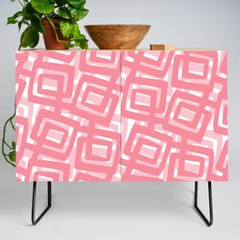 Very Mod Pink Art Credenza