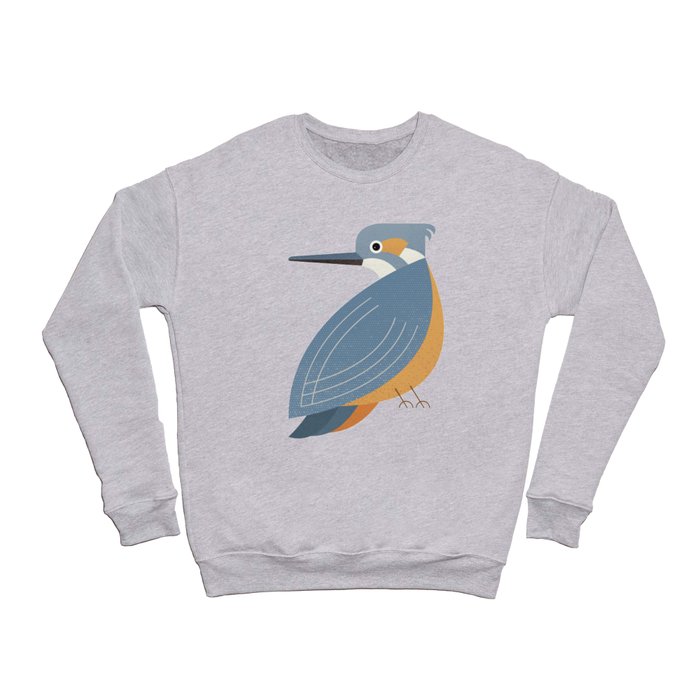 Whimsy Blue-eared Kingfisher Crewneck Sweatshirt