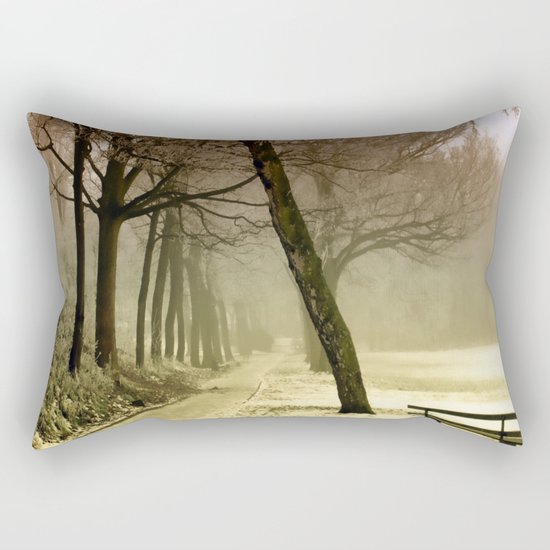 Winter Tranquility Rectangular Pillow