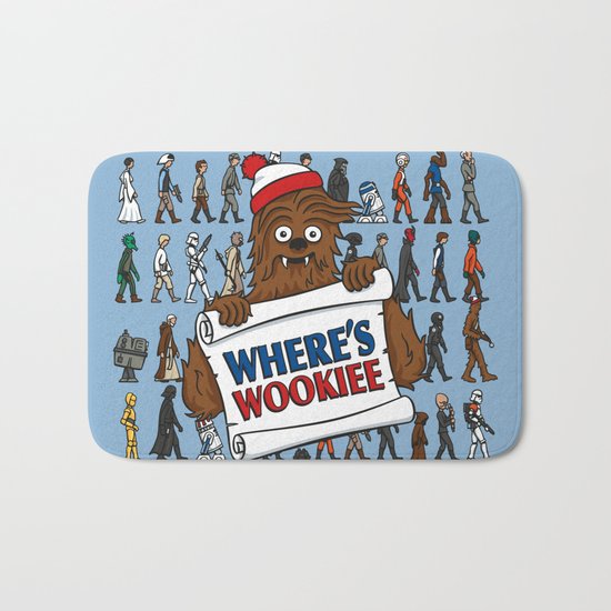 Where's Wookiee Bath Mat