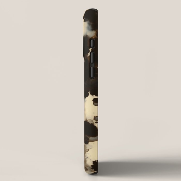 Black and White Tortoiseshell Pattern