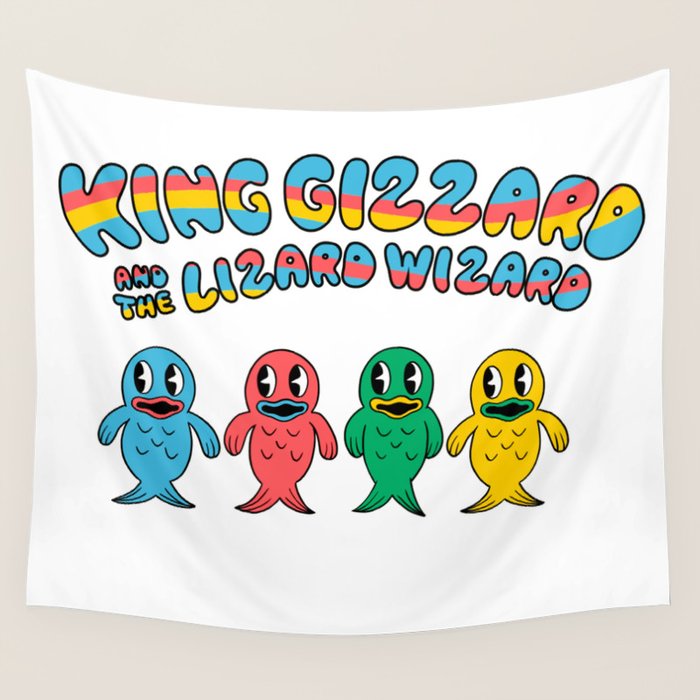 King gizzard tapestry clearance