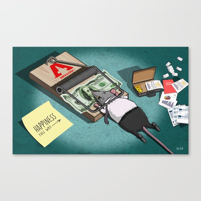 The Rat Trap Canvas Print