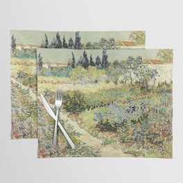 Vincent Van Gogh : Garden at Arles Placemat