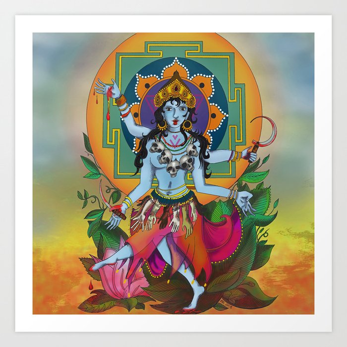 Kali, My Kali Art Print