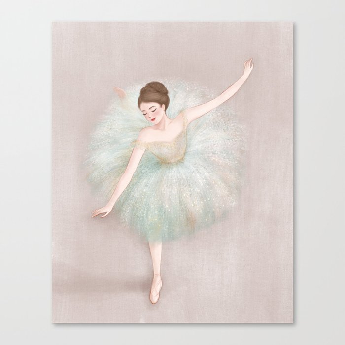 Ballerina Canvas Print