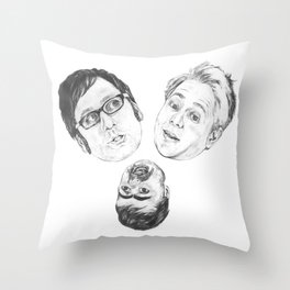 Where's my chippy? Throw Pillow